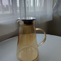 ガラスポット 新品未使用の画像