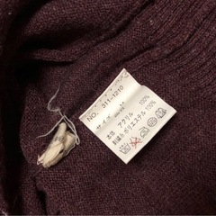 レディース カーディガン Mサイズ ポケット付き セーター ニットの画像