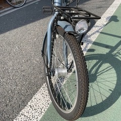 【 定価より半額以下‼︎ 】新車　アル・フラット / ミニベロ / ネイビー の画像
