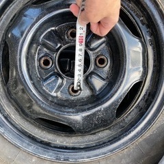 スタッドレス 14インチ ヨコハマ 4本 ジャンク 175/70/r14 4穴 pcd114.3の画像