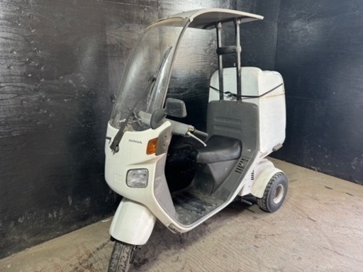 ★お支払い総額5.5万円★ 買取強化中！どんな車両も1万円～保証します！ ホンダ ジャイロキャノピー TA02 2ストジャイロ！リアボックス付き！通勤通学に！配達にも♪