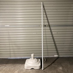 最終値下げ  のぼり用 ポール 土台 セット 白 