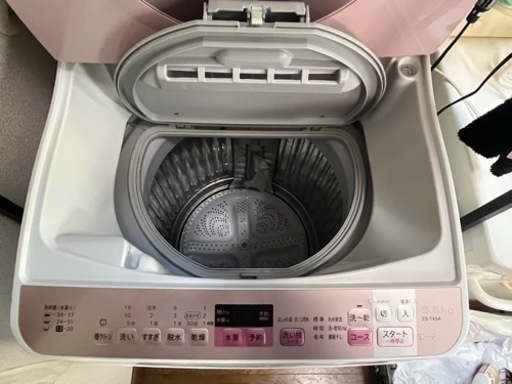 受渡決定】SHARP 電気洗濯乾燥機 ES-TX5A-P (kkk) 新高円寺の生活家電 