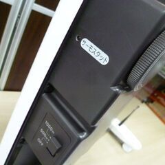 遠赤パネルヒーター 2019年製 YAMAZEN DP-SC10 ホワイト キャスター付き 暖房機器 季節家電 山善 苫小牧西店の画像