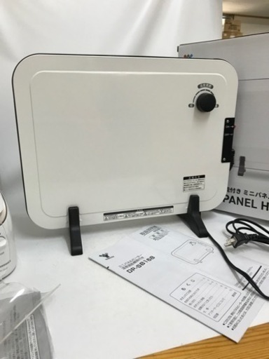 山善 ミニパネルヒーター 温度調整機能付き DP-SB168 2021年製