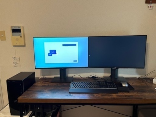 2019 DELL inspiron 3671  cpu i3 8GB デスクトップ&モニターセット