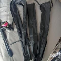 【ダイソー釣具】竿ロッド×リール 2セットずつの画像