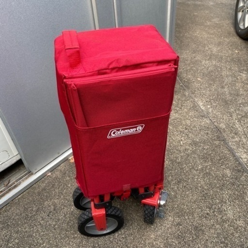 コールマン　キャリーワゴン　レッド