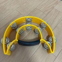 【値下げしました！】【打楽器】タンバリン、打面なし