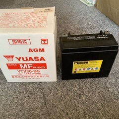 台湾ユアサ　YTX20-BS バッテリー未使用の画像