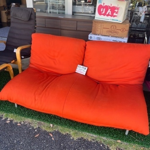 【ジャンク品特価】 リーン・ロゼ カラン ソファ 2人掛け リビング リラックス