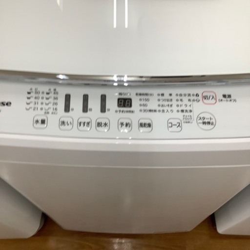 Hisense ハイセンス 全自動洗濯機 HW-G55B-W 2022年製【トレファク 川越店】