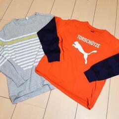 🍁❄️140㌢ 子供服👦 上『USED』の画像