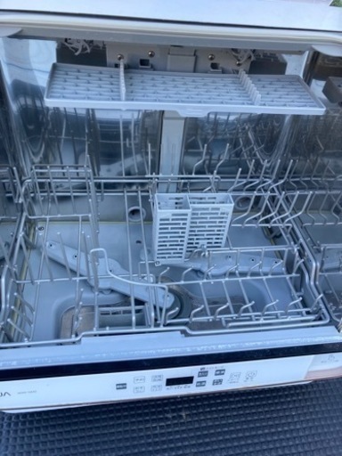 値下げ交渉受け付けます　格安　AQUA アクア　ADW-GM2　送風乾燥機能付き　食器洗い機　2019年製　美品　作動品
