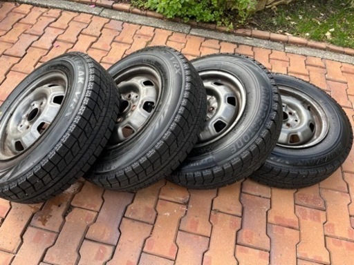 バリ山‼︎ スタッドレス  BS BLIZZAK VRX 155/80R13 ブリヂストン 冬タイヤ