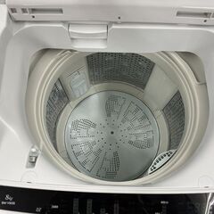 8.0Kg 洗濯機 2017年製 ビートウオッシュ 日立 BW-V80B ホワイト 札幌