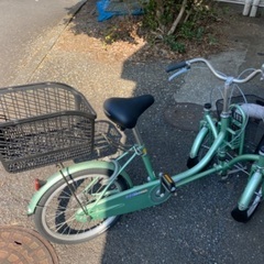 大人用三輪自転車-ブリヂストン-ミンナの画像