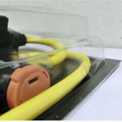 【ほぼ未使用】【美品】HATAYA　屋内用　安全ブレーカー付延長コード 0.7m　BNX-013G　動作良好　GranGear コラボ　ハタヤリミテッドの画像