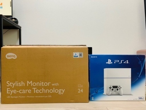 【決まりました！】PS4 本体 ゲーミングモニター 箱付き