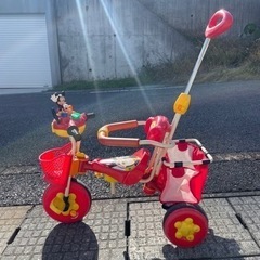 三輪車 ミッキー 自転車の中古が安い！激安で譲ります・無料で