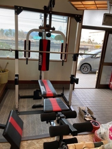 筋トレマシーン  マルチビルダーステーション140R ラバーリングタイプ/IROTEC(アイロテック)