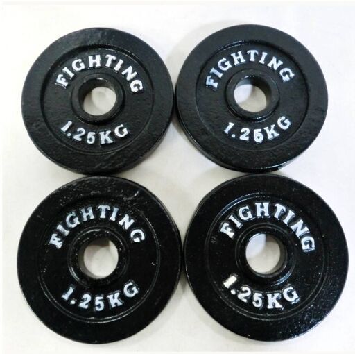FIGHTING ROAD　ダンベルセット　20㎏×2　5㎏×2　7.5×2　2.5×4　1.25×4　シャフト2本　ファイティングロ