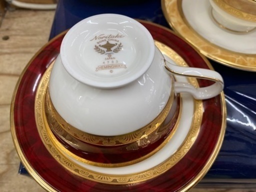 【愛品館江戸川店】Noritake カップ&ソーサー5点セットID：102-026620-007 愛品館江戸川店】Noritake カップ&ソーサー5点セットID：102-026620-007