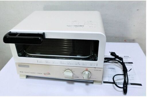 高年式　コイズミ　オーブントースター　KOS-J122/C　ベージュ　3枚焼き　1200W　2021年製　動作良好　KOIZUMI