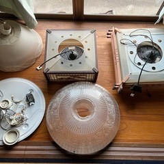 レトロ照明器具4点まとめて🥹