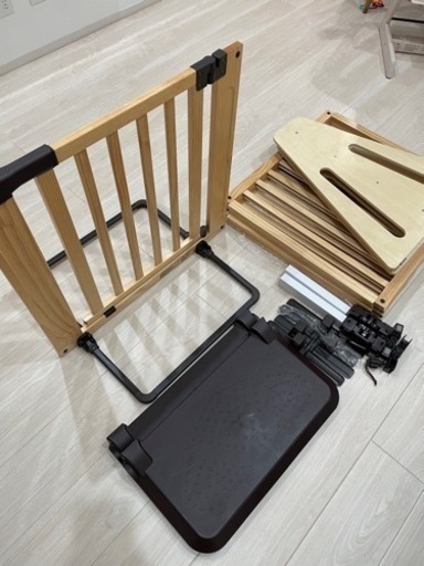 日本育児 木製パーテーション FLEX400-W ナチュラル