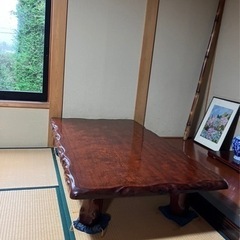 座卓 一枚板