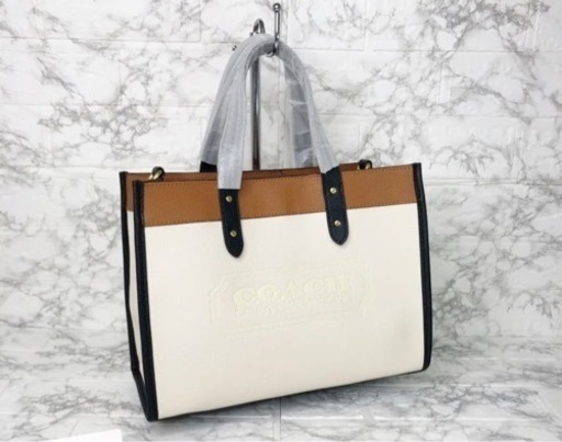 COACH コーチ　トートバッグ　コンビ色