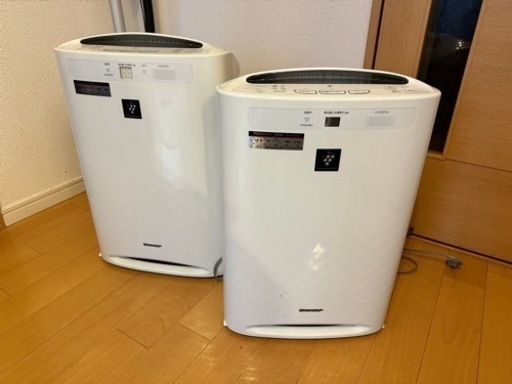 2台セット　シャープ プラズマクラスター空気清浄機
