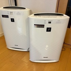 2台セット　シャープ プラズマクラスター空気清浄機