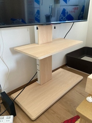 【価格交渉ok】テレビ台　ナチュラルウッド
