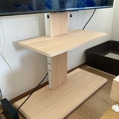 【価格交渉ok】テレビ台　ナチュラルウッド