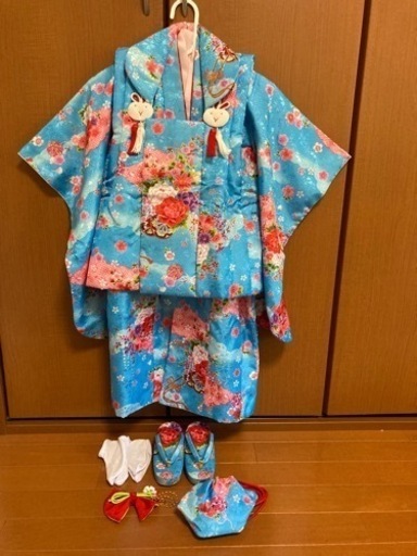 ７５３　女の子　3歳　着物セット
