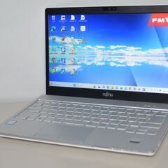 中古良品ノートパソコン 富士通 SH75/B1 Windows11+office 爆速SSD256GB core i5-7200U/メモリ8GB/13.3インチ/無線/カメラ/DVDマルチ搭載