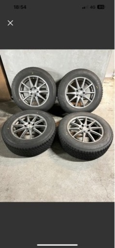 スタッドレスタイヤ グッドイヤー　ハリアー　RAV4 CX-5 17インチ　バリ山　美品