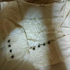 axes femmeレース付き カットソーの画像