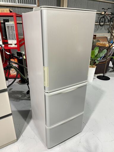 商談中 ヤフ★SHARP★ 3D冷蔵庫 350L 2020年 SJ-W352F-S シャープ 両開き 節電モード 新生活 大容量 キッチン 生活家電 福島 郡山市 a