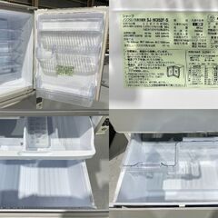 商談中 ヤフ★SHARP★ 3D冷蔵庫 350L 2020年 SJ-W352F-S シャープ 両開き 節電モード 新生活 大容量 キッチン 生活家電 福島 郡山市 a