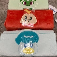 ポケモン　ティッシュカバー　3点セット
