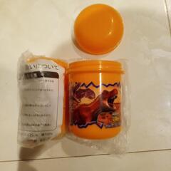 子供用エプロン＆おしぼり★ダイナソー恐竜の画像
