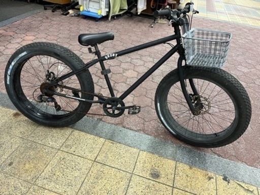BRONX 26インチ ファットバイク 中古 チューブ新品交換済