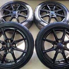 新作◆ザインEK 5.5J 15in +43 PCD100-4H 未使用品◆ハイグリップ ヴィツァー テンペスタエンツォ 165/55R15◆アルト ミラ K-CARスポーツ