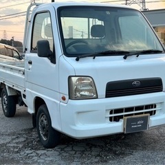 【支払総額16.8万円】機関良好サンバートラック車検令和6年7月エアコンパワステ4WD5速MT即日納車可能の画像
