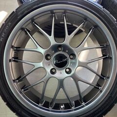 Resalt メッシュホイール◆7.5J 18in +43 5/114.3◆225/40R18◆アルテッツァ S15シルビア マークⅡ ヴェロッサ インテグラ などに