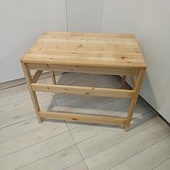 無印良品　パイン材デスクの画像