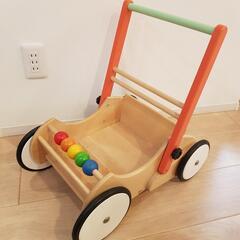 ボーネルンド木製手押し車 ベビーウォーカー